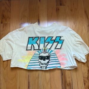 KISS crop top